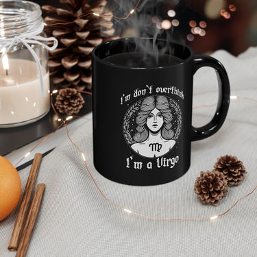 Virgo Zodiac Black Mug (11oz, 15oz)