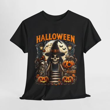 Ghost Skull Halloween T Shirt