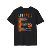 Leo Facts Zodiac Funny T Shirt - MULTIVERSITY STORE