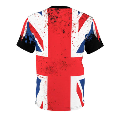 Patriotic Paint Splatter Brit Tee - MULTIVERSITY STORE