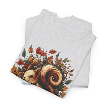 Squirrel Fall Autumn T Shirt