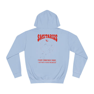 Stylish Sagitarius Unisex College Hoodie