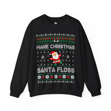 Santa Floss Ugly Sweater