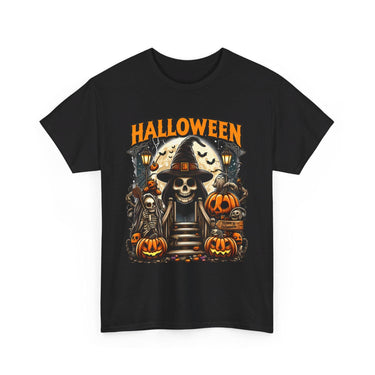 Ghost Skull Halloween T Shirt