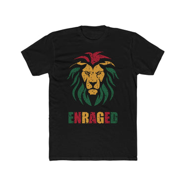 Jamaica Lion Rasta Enraged T Shirt - MULTIVERSITY STORE