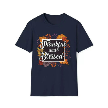 Thankful and Blessed Graphic Tees - MULTIVERSITY STORE