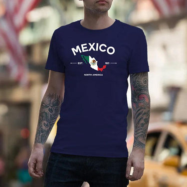 Mexico Flag T-Shirt - MULTIVERSITY STORE