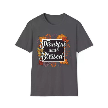 Thankful and Blessed Graphic Tees - MULTIVERSITY STORE